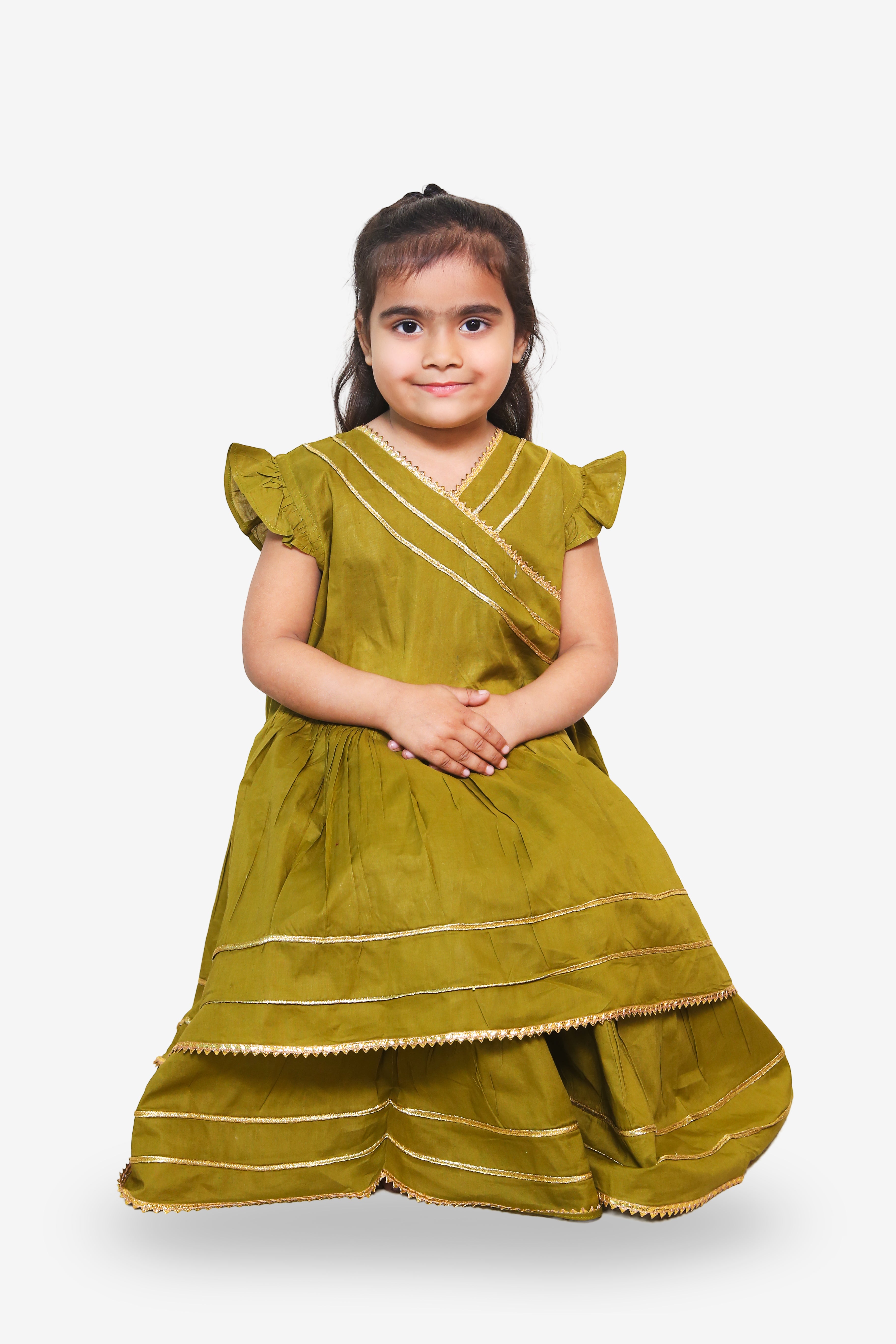 ETHNIC GIRLS GHARARA SET