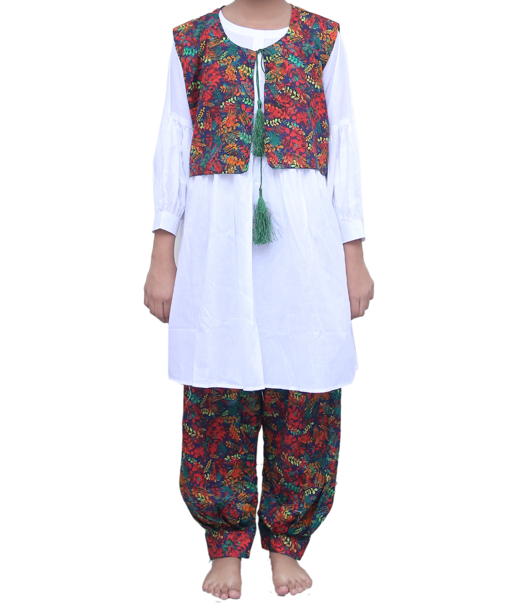 Phulkari Charm Kurta Set